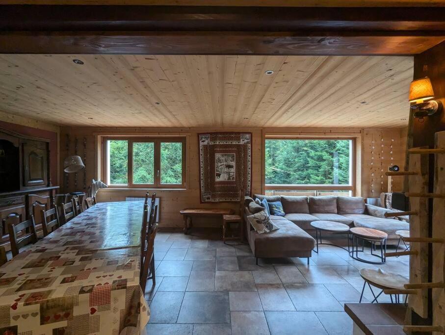 Chalet Des Belles Roches, 14 Pers, Garden, Sauna La Bresse Luaran gambar