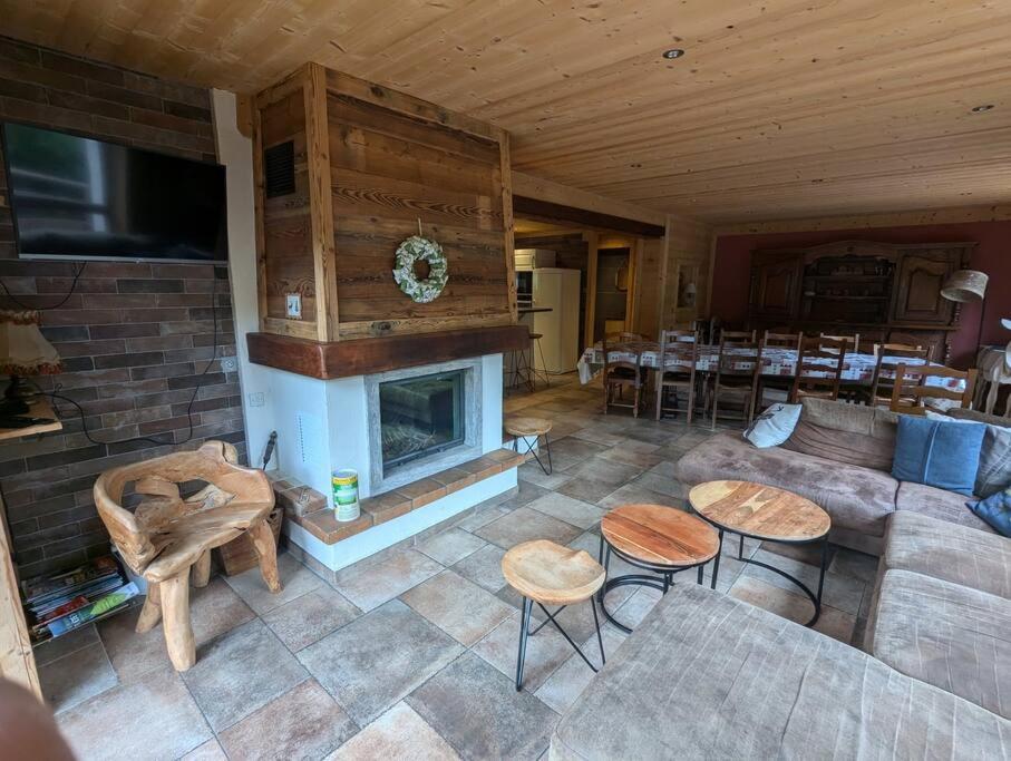Chalet Des Belles Roches, 14 Pers, Garden, Sauna La Bresse Luaran gambar