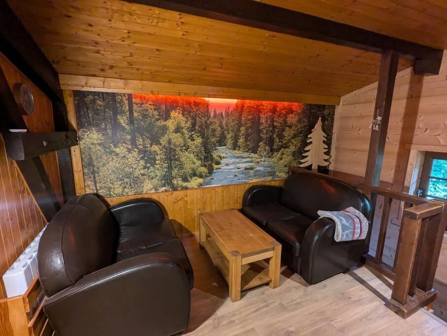 Chalet Des Belles Roches, 14 Pers, Garden, Sauna La Bresse Luaran gambar
