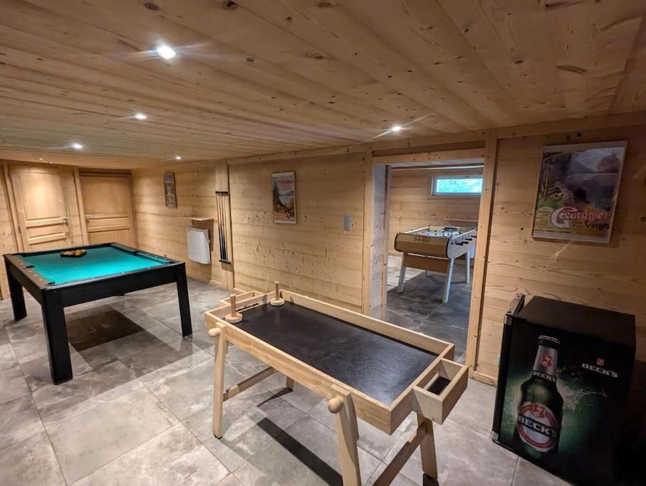 Chalet Des Belles Roches, 14 Pers, Garden, Sauna La Bresse Luaran gambar