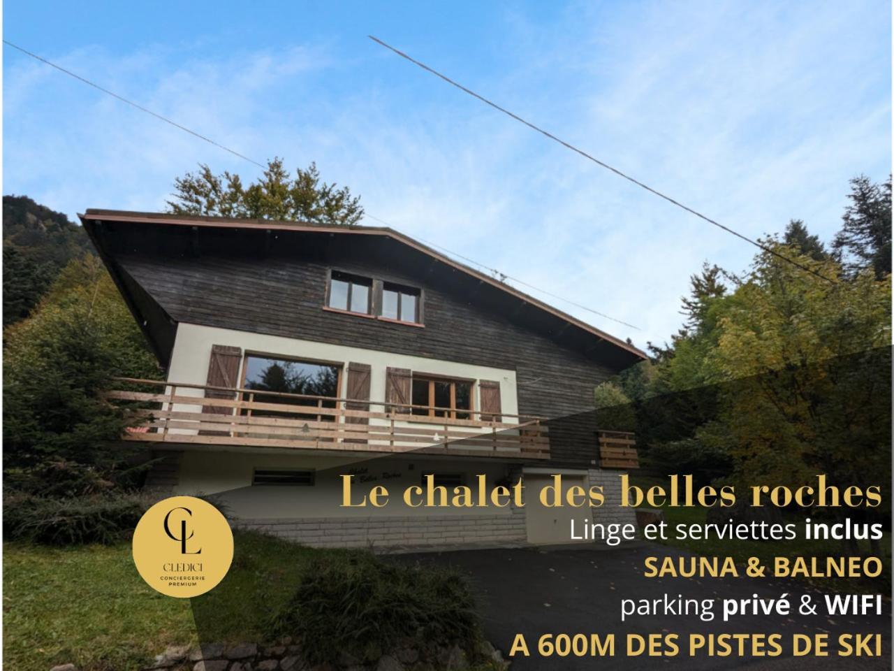 Chalet Des Belles Roches, 14 Pers, Garden, Sauna La Bresse Luaran gambar